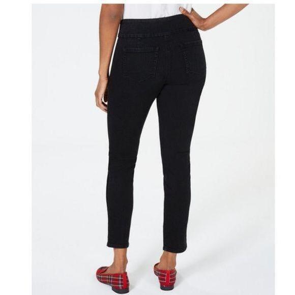 Charter Club Pull-on Ankle-Length Jeans - Picture 2 of 3